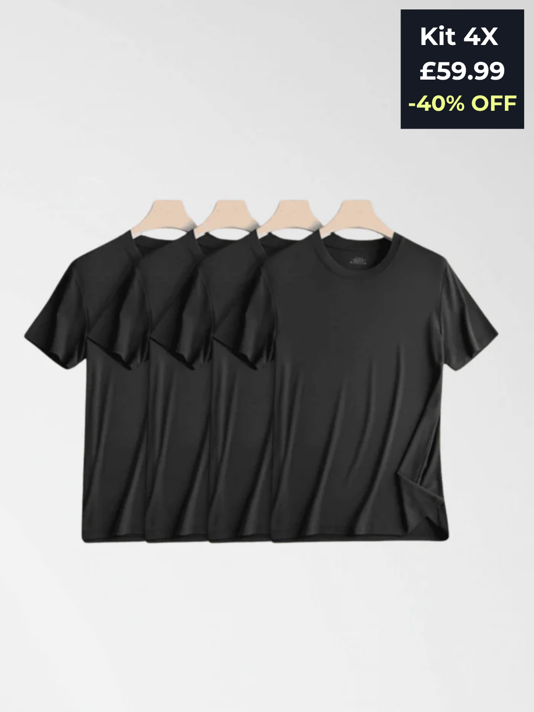 Kit 4x Essential Axtro Act T-Shirts