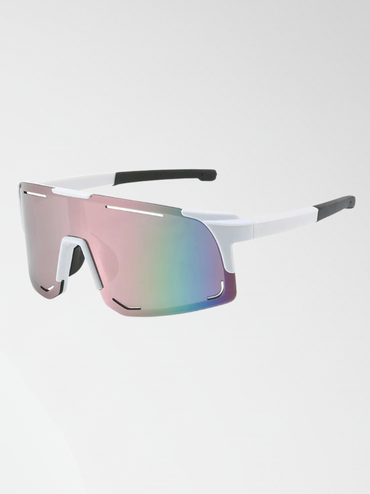Soliv White - Sunglasses for Running, Cycling and Beach Tennis