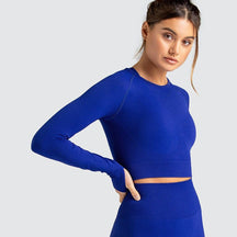 Cropped Act Fitness Long Sleeve