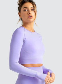 Cropped Act Fitness Long Sleeve