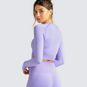 Cropped Act Fitness Long Sleeve