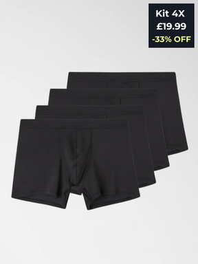 Kit 4x Bamboo Fiber Performance Briefs