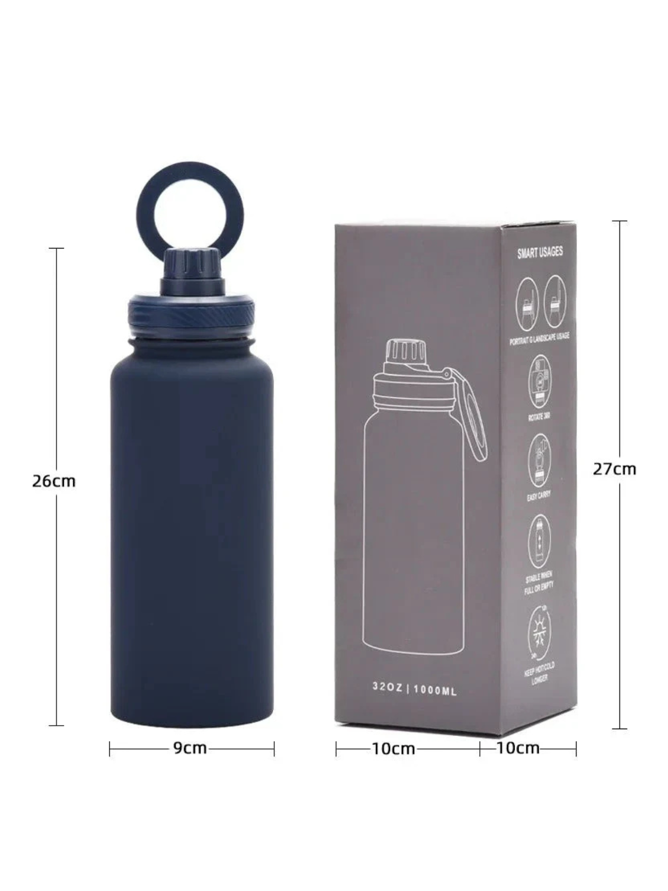 Move Water Bottle with Cell Phone Holder