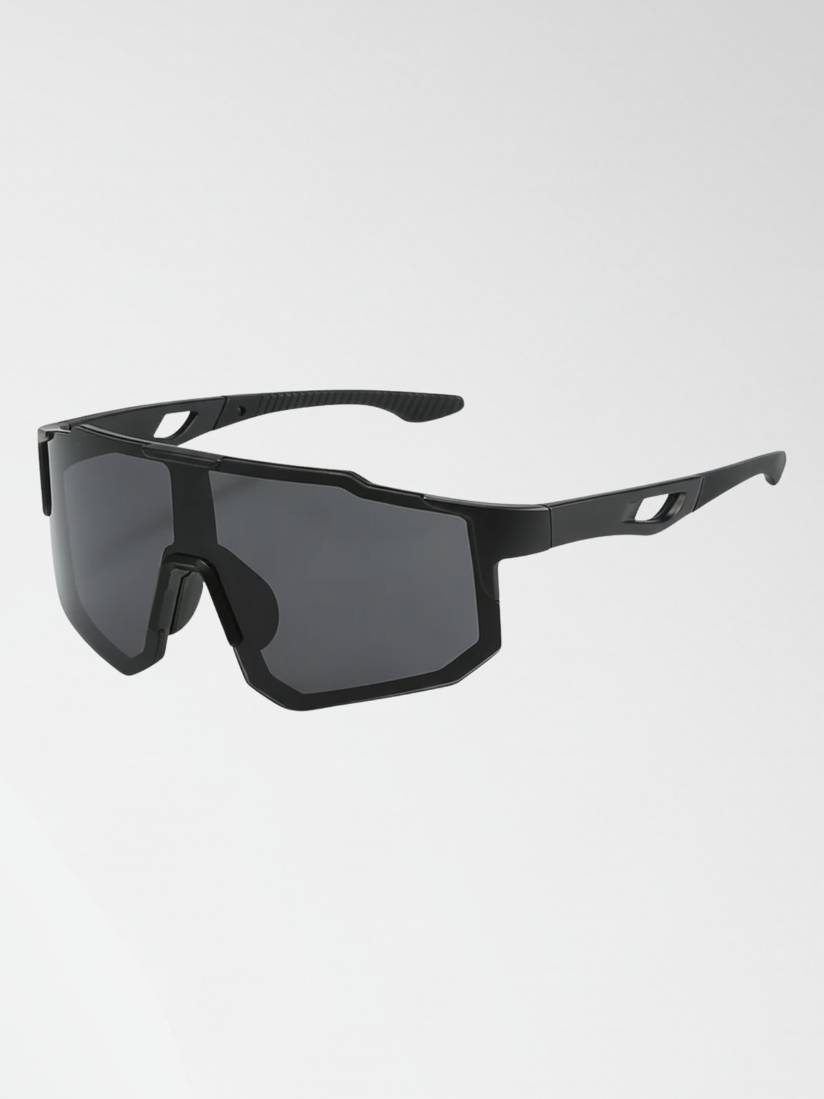 Flux Black - Sunglasses for Running, Cycling and Beach Tennis