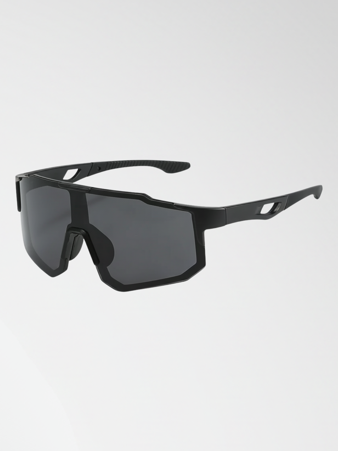 Flux Black - Sunglasses for Running, Cycling and Beach Tennis