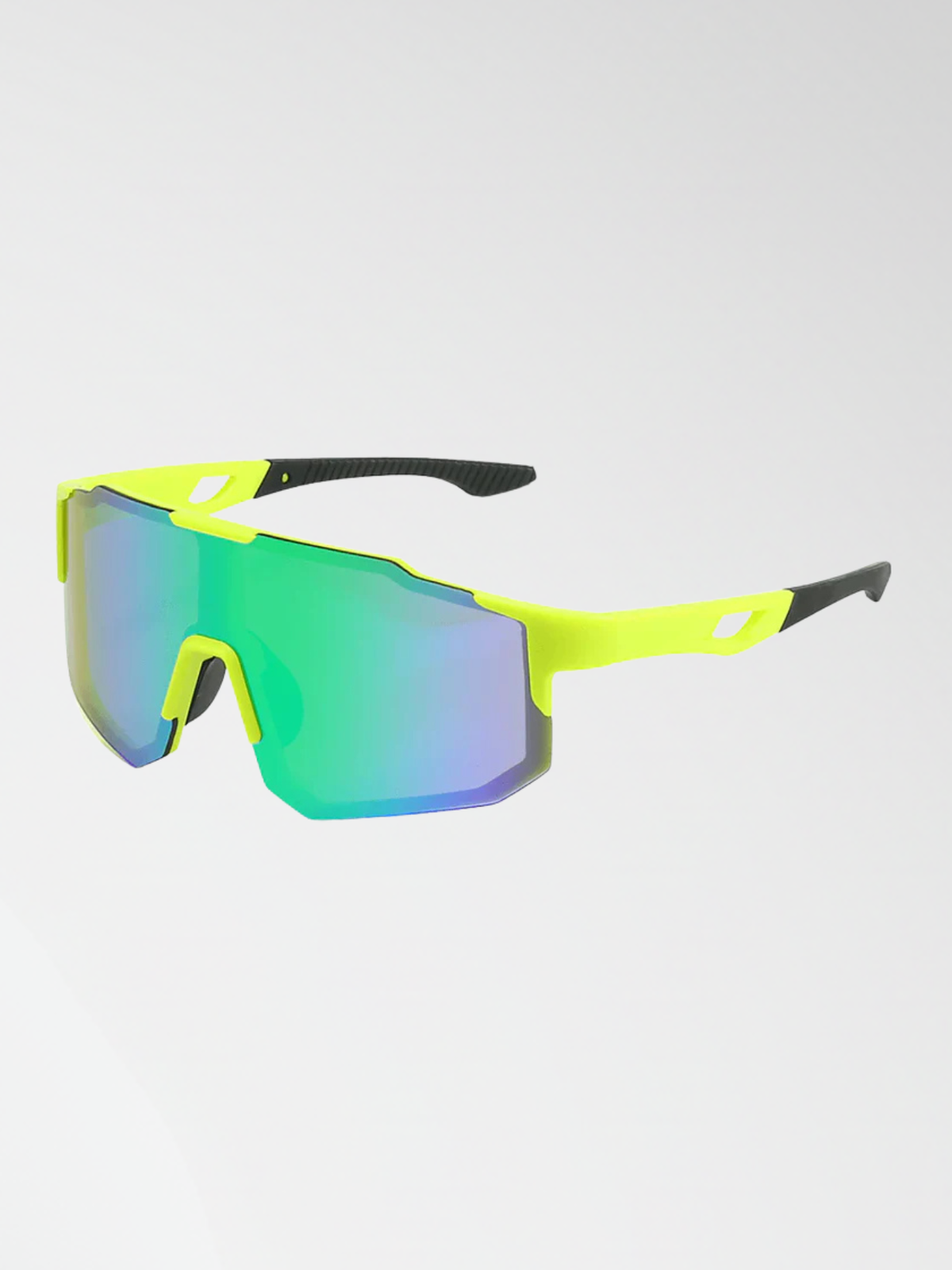 Flux Lime Green - Sunglasses for Running, Cycling and Beach Tennis
