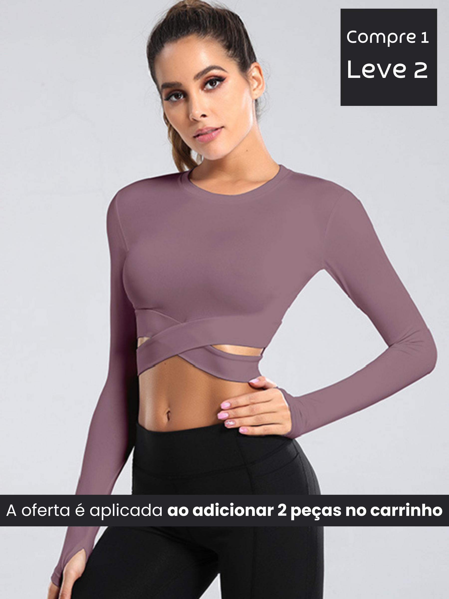 Cropped Long Sleeve Axtro Act