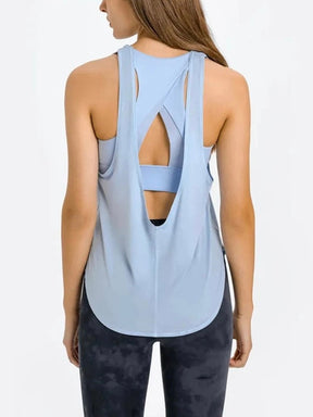 Move 2 in 1 Tank Top with Built-in Top
