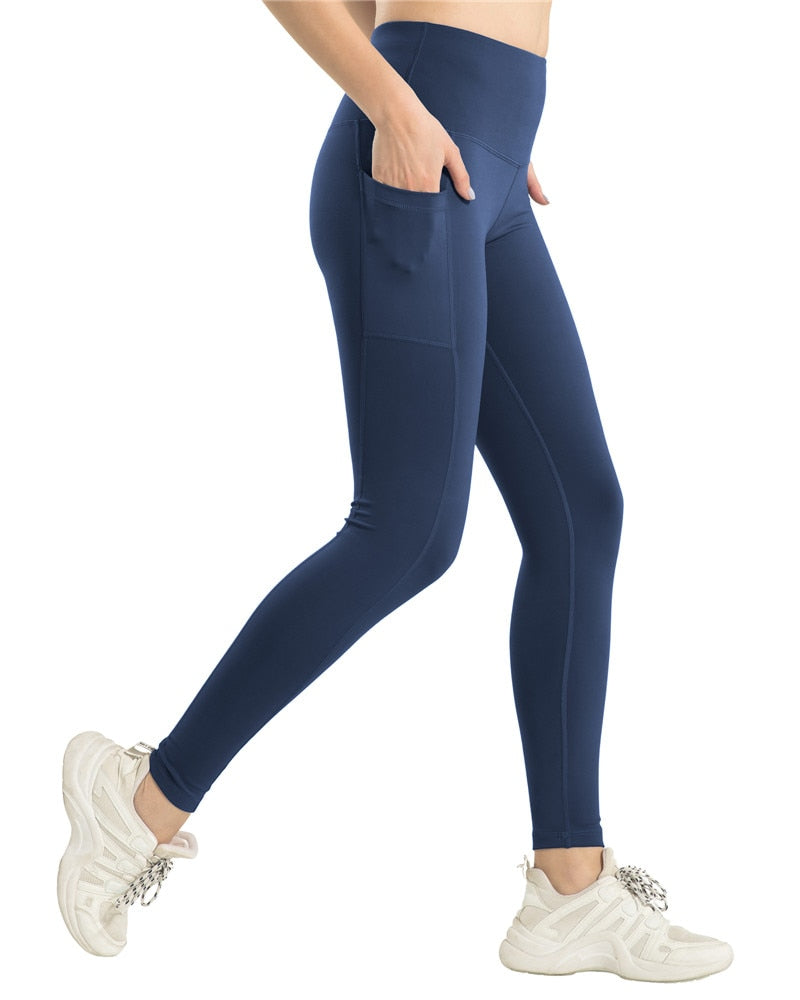 Fitness Leggings with Cell Phone Pocket