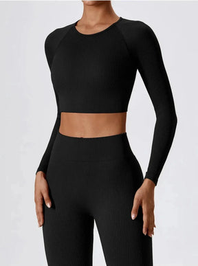 Women's Cropped Act Fit Long Sleeve