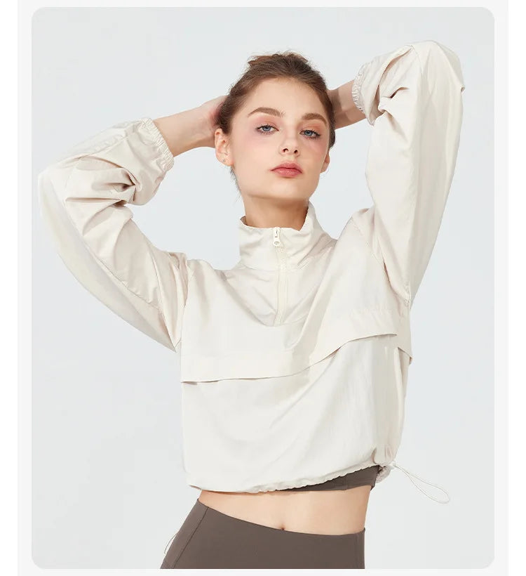 Cropped Axtro Act Jacket