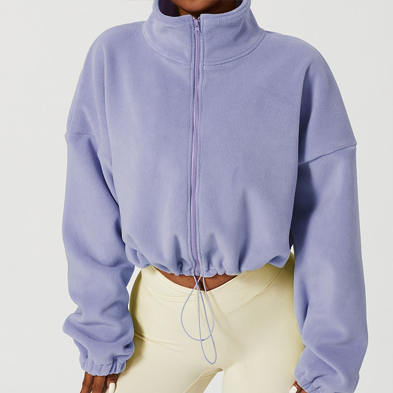 Axtro Act High Neck Fleece Jacket