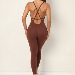 Long Fitness Jumpsuit Axtro