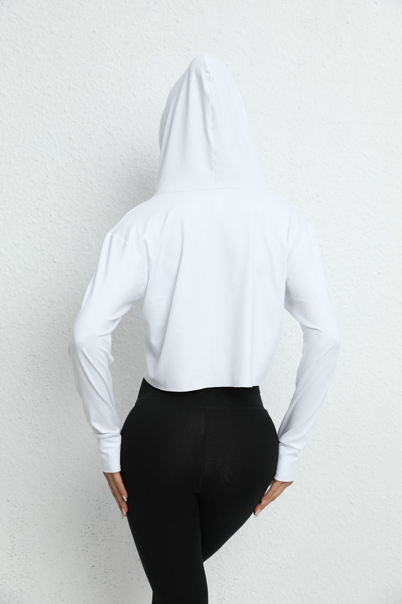 Axtro Act Cropped Hoodie