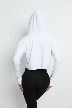 Axtro Act Cropped Hoodie