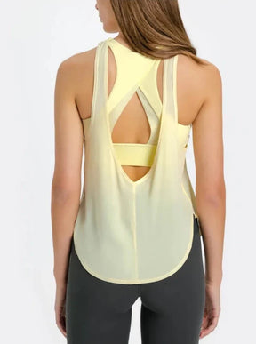 Move 2 in 1 Tank Top with Built-in Top