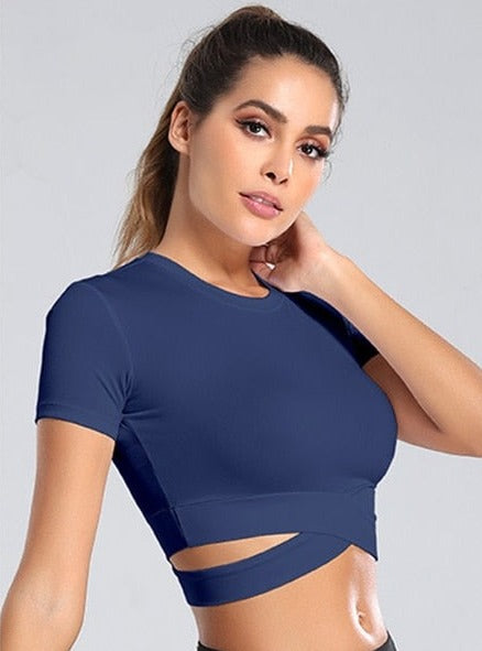 Cropped Short Sleeve Axtro Act