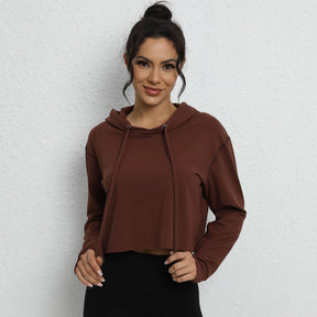 Axtro Act Cropped Hoodie