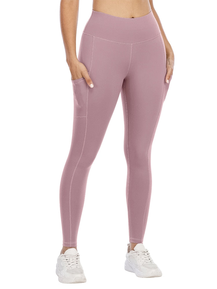 Fitness Leggings with Cell Phone Pocket