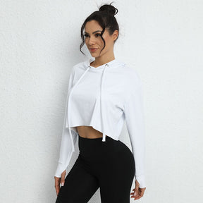 Axtro Act Cropped Hoodie