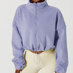 Axtro Act High Neck Fleece Jacket