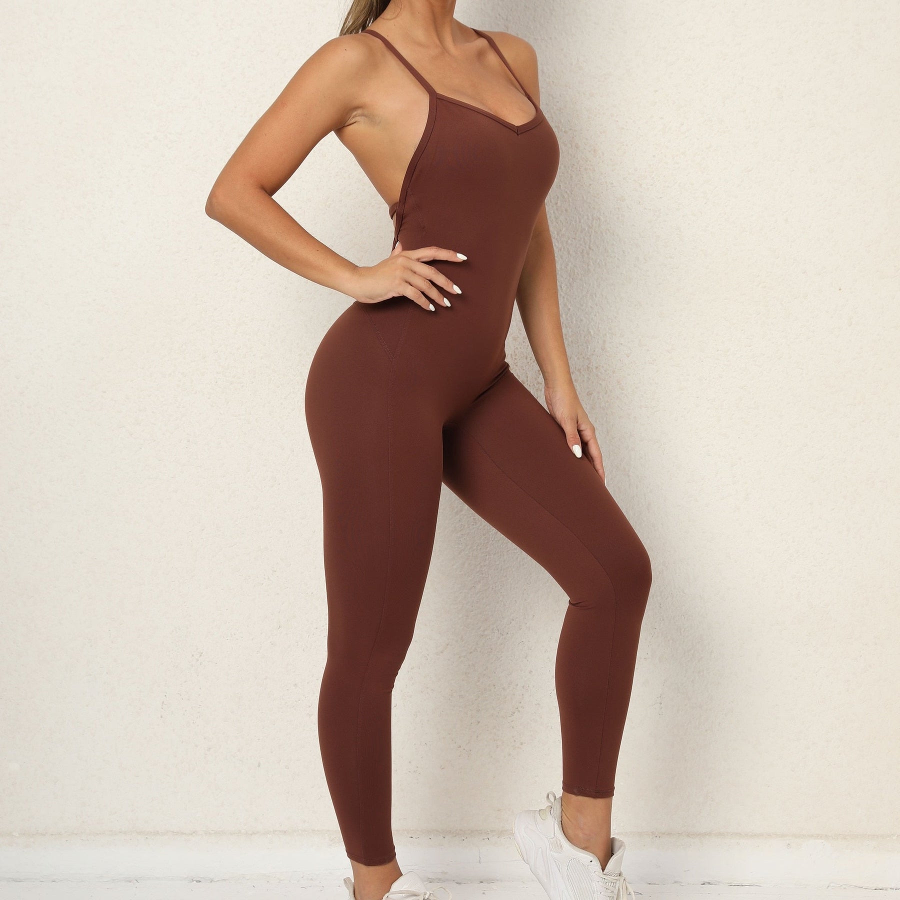Long Fitness Jumpsuit Axtro