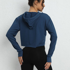 Axtro Act Cropped Hoodie