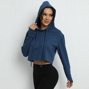Axtro Act Cropped Hoodie