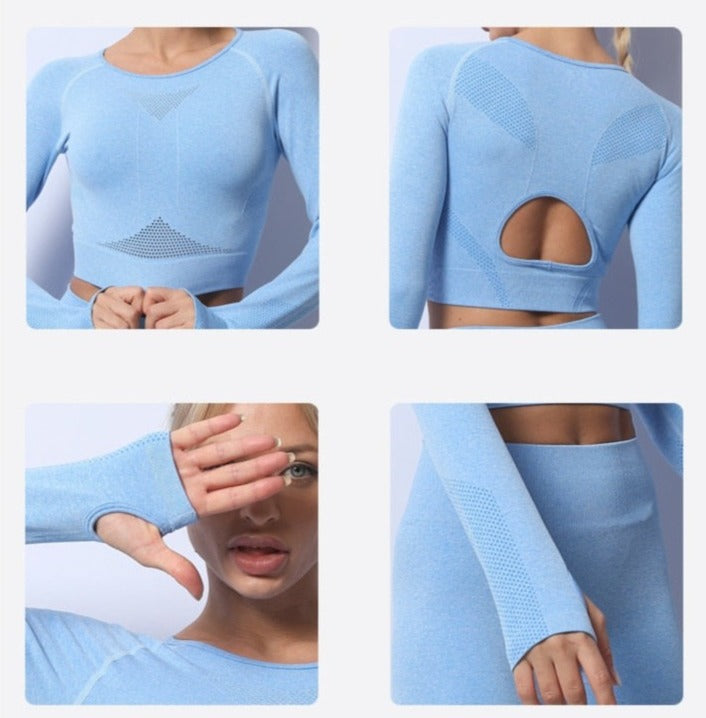 Air Fitness Long Sleeve Set