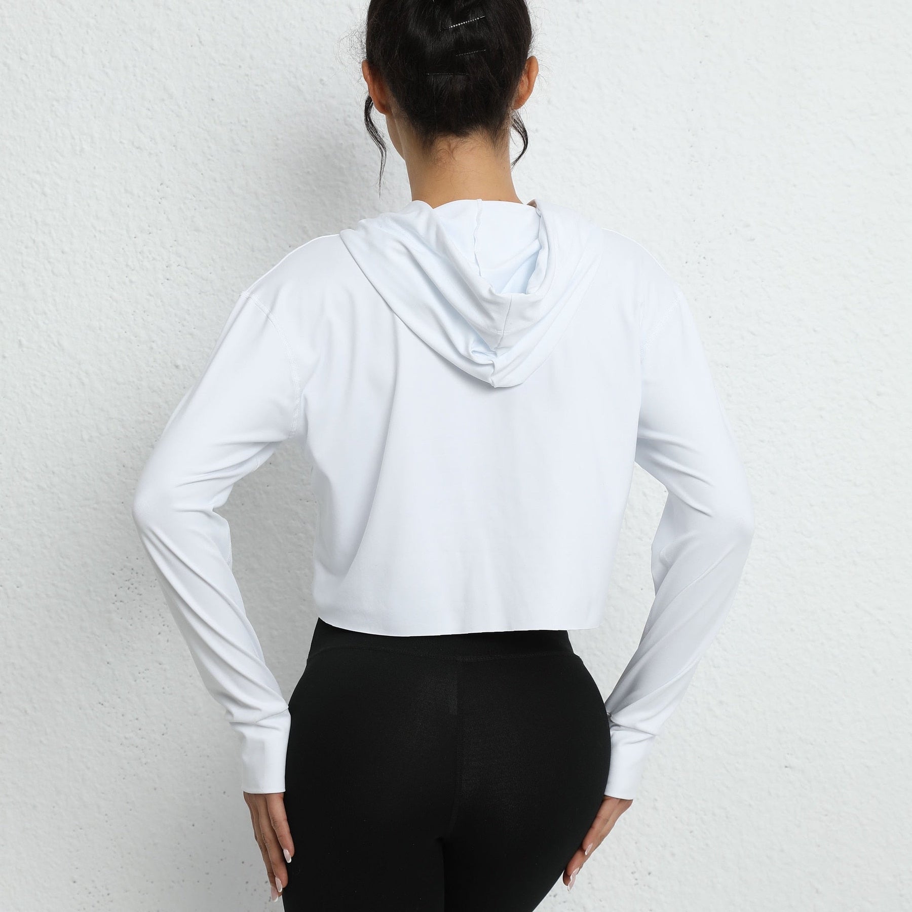 Axtro Act Cropped Hoodie