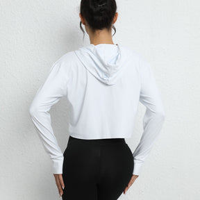 Axtro Act Cropped Hoodie
