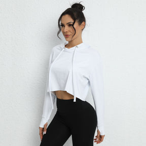 Axtro Act Cropped Hoodie