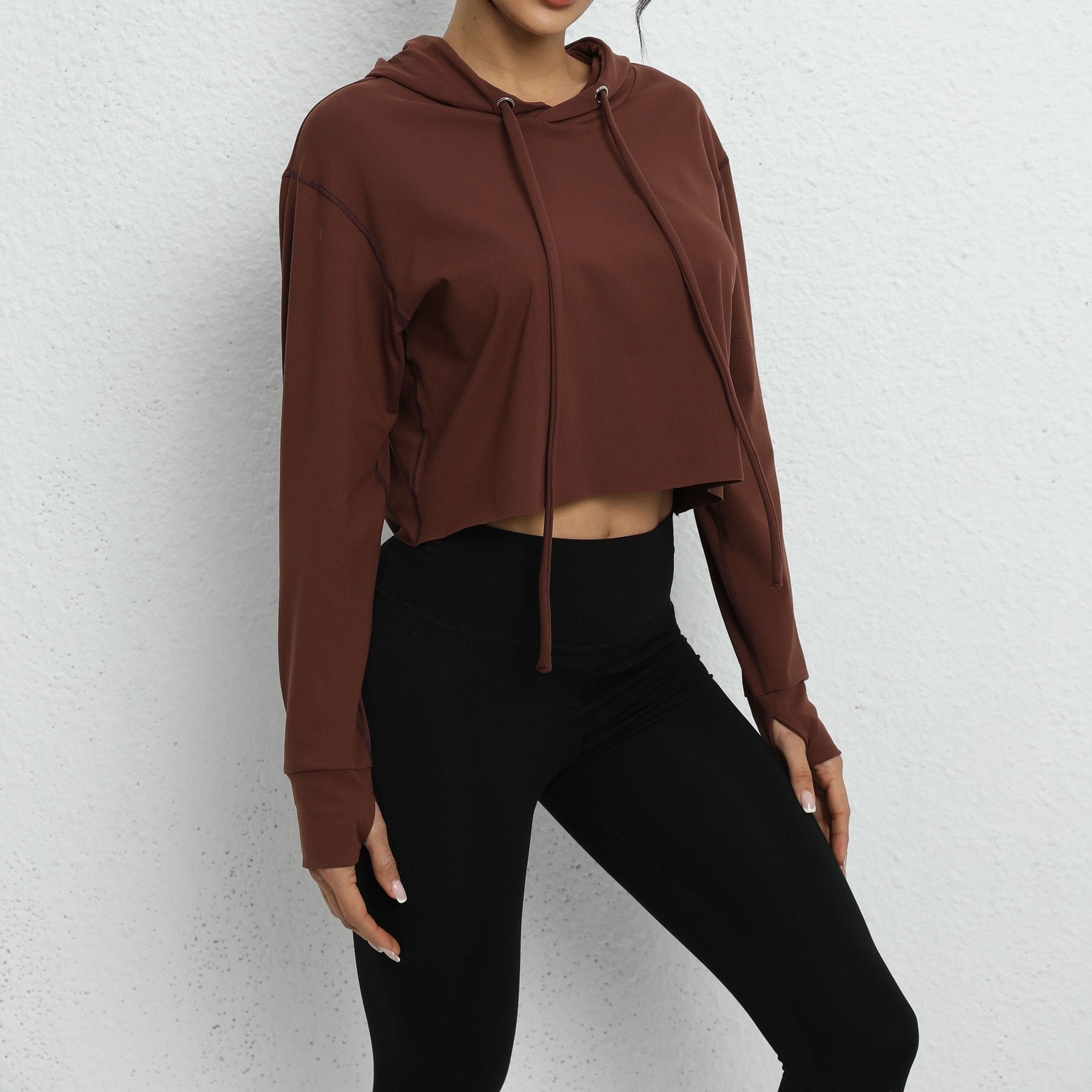 Axtro Act Cropped Hoodie