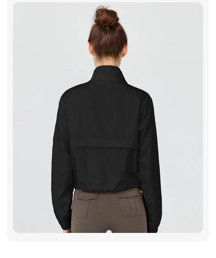 Cropped Axtro Act Jacket