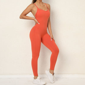 Long Fitness Jumpsuit Axtro