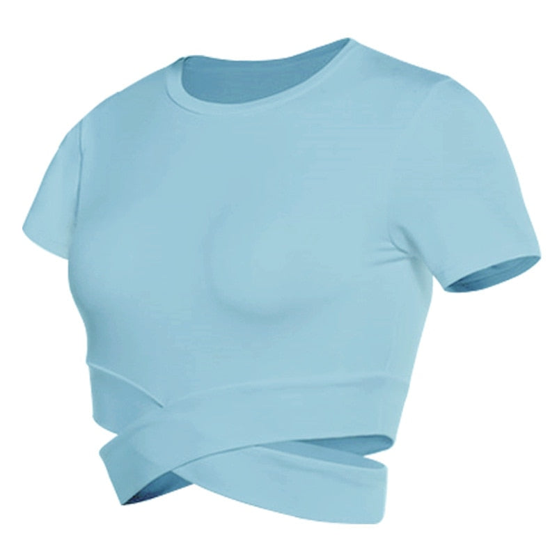 Cropped Short Sleeve Axtro Act