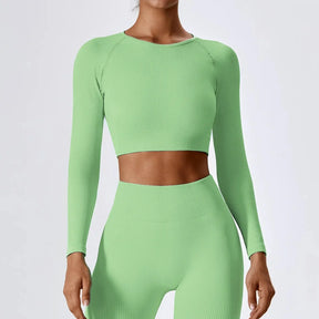 Women's Cropped Act Fit Long Sleeve