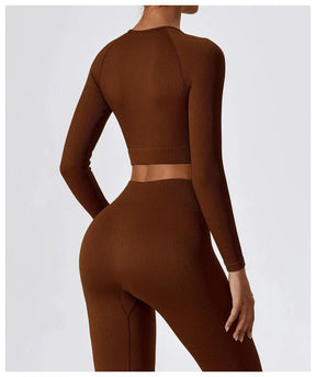 Women's Cropped Act Fit Long Sleeve