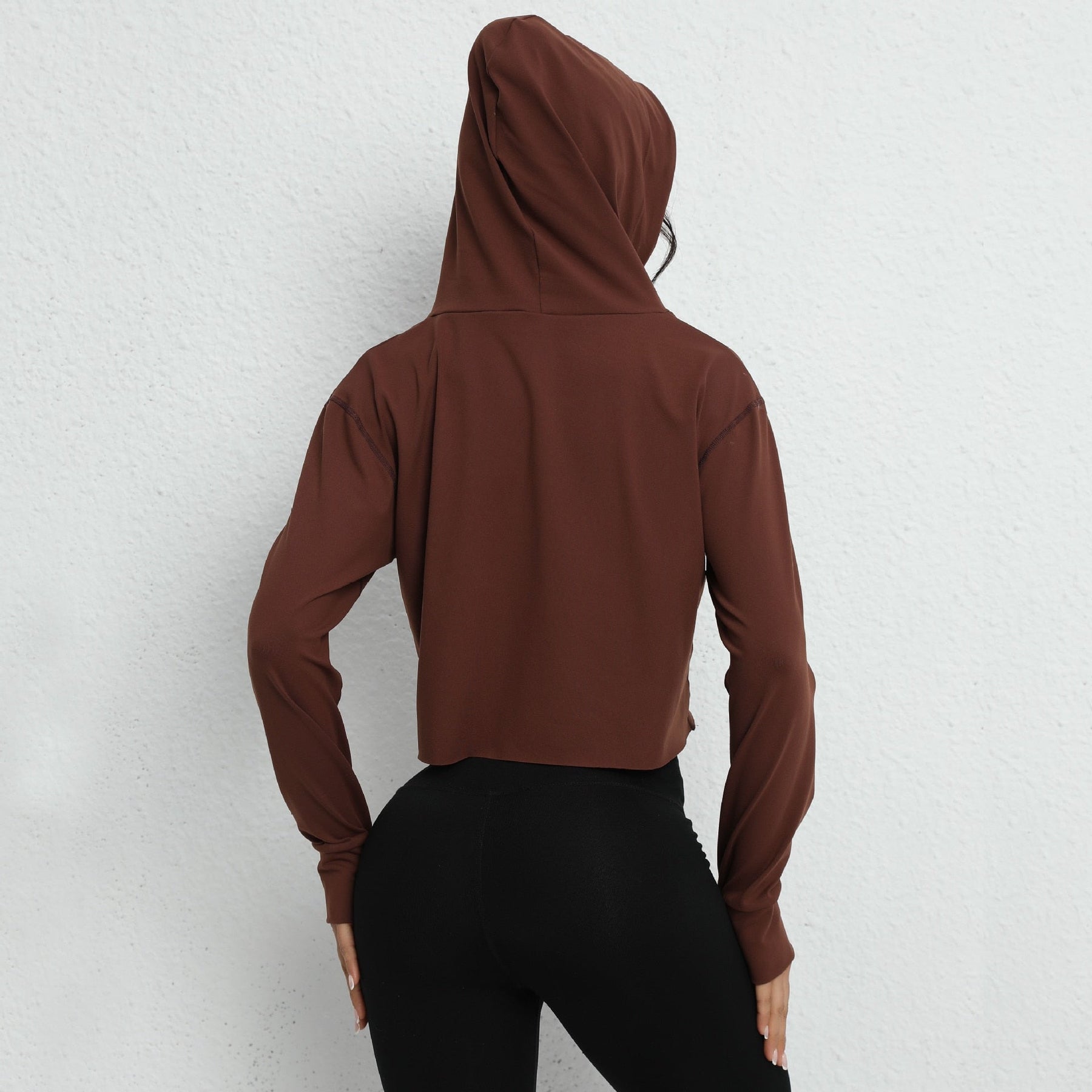 Axtro Act Cropped Hoodie