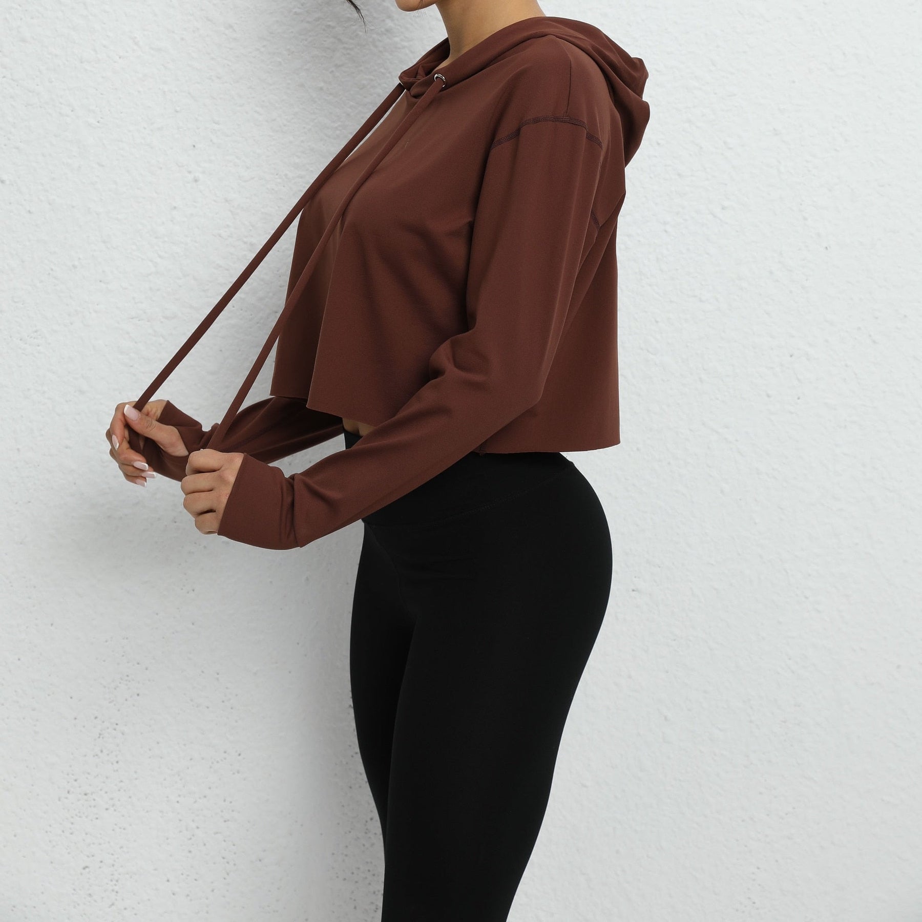 Axtro Act Cropped Hoodie