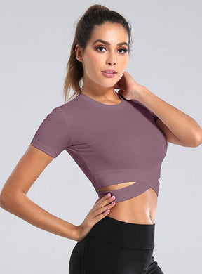 Cropped Short Sleeve Axtro Act