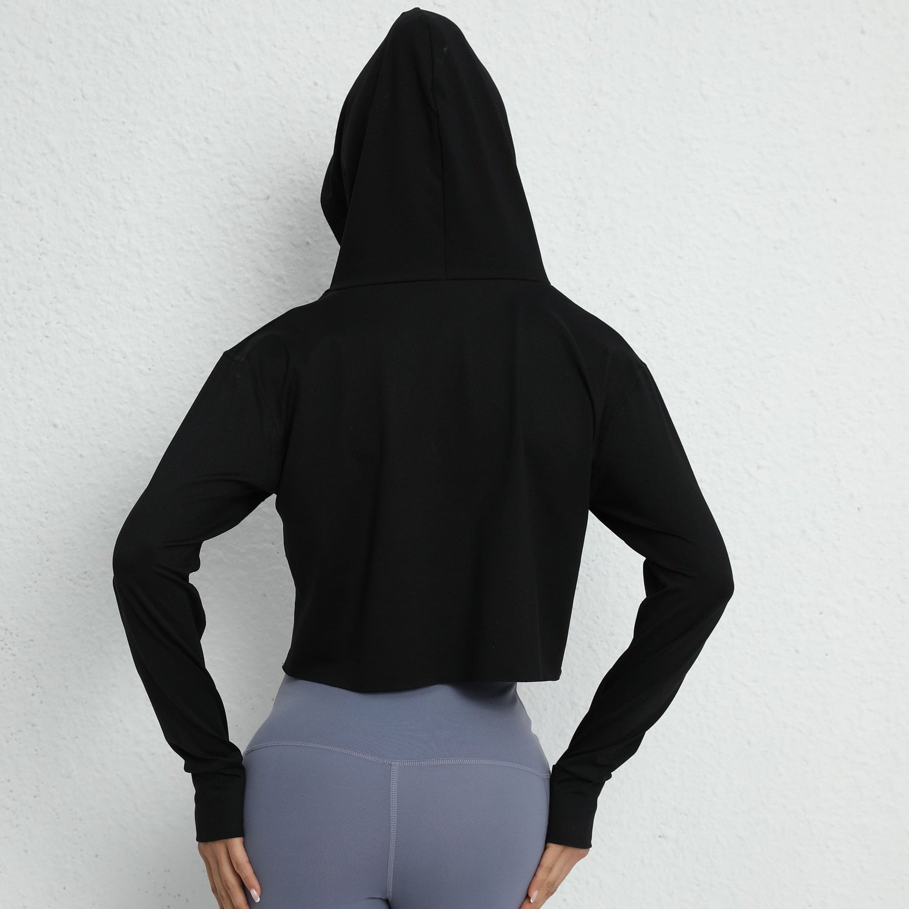 Axtro Act Cropped Hoodie