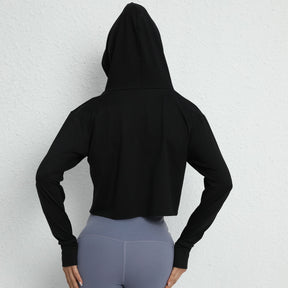 Axtro Act Cropped Hoodie
