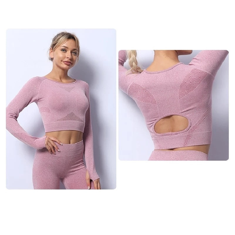 Air Fitness Long Sleeve Set