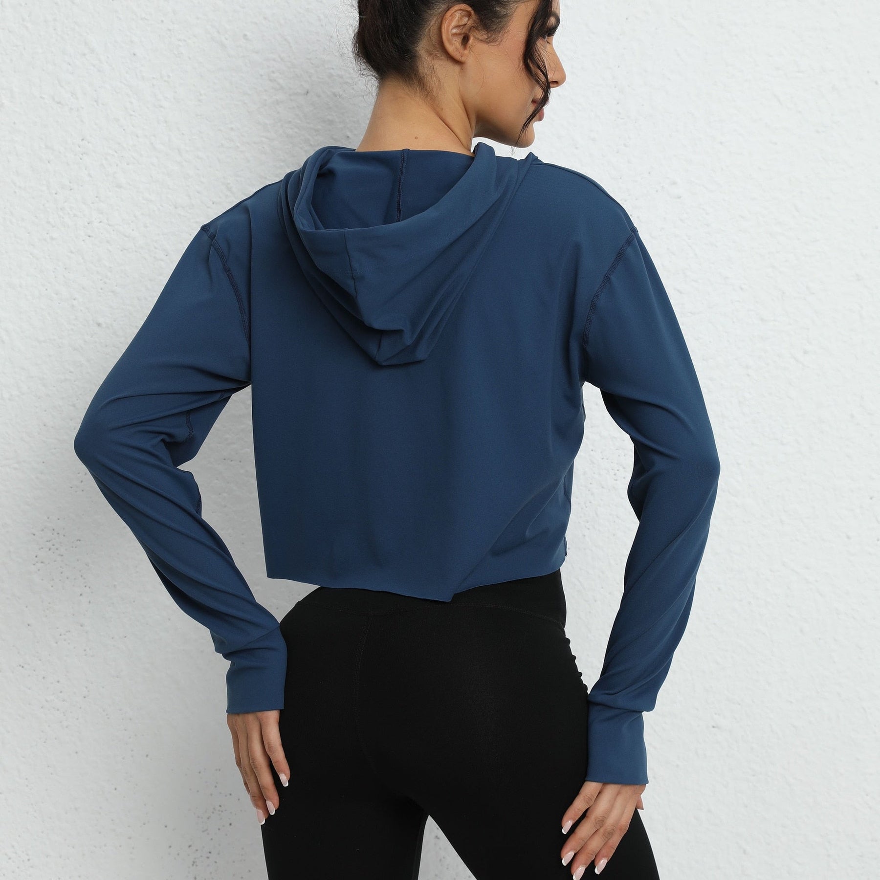 Axtro Act Cropped Hoodie