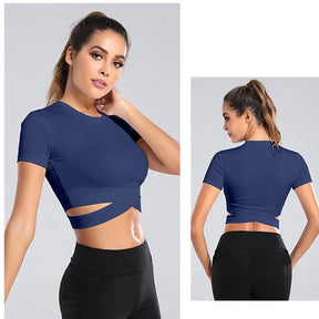 Cropped Short Sleeve Axtro Act