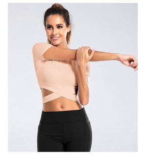 Cropped Short Sleeve Axtro Act