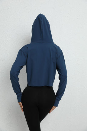 Axtro Act Cropped Hoodie