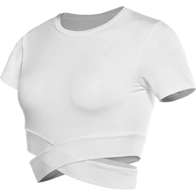 Cropped Short Sleeve Axtro Act