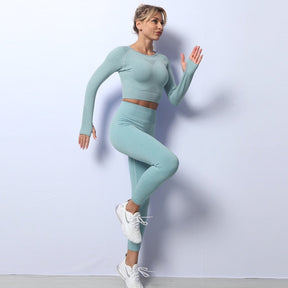 Air Fitness Long Sleeve Set